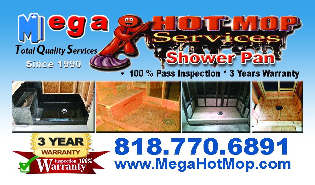 MEGA HOT MOP Hot Mop | Shower Pan