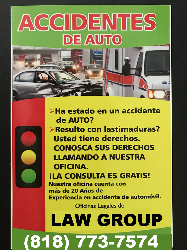 • Auto Accident, Bicycle Accident, Boating Accident • Bus Accident, Drunk Driving (DUI), Hit and Run cases • Motorcycle Accidents, Pedestrian Accidents • Prop. 213, Semi Truck Accident, Truck Accident • Uninsured Motorist cases